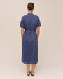 Bella DahlShort Sleeve Midi Shirt Dress - Indigo BluesDresses