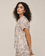 Bella DahlShort Sleeve Raglan Shirt - Tropical Palm PrintTops