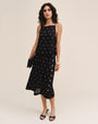 Bella DahlSide Button Tank - Cabana DotTops