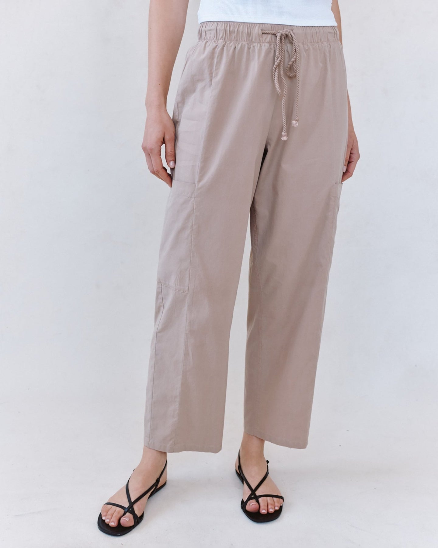 Bella DahlSide Pocket Seamed Pant - Soft DunePants