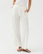 Bella DahlSide Seam Trim Pant - IvoryPants