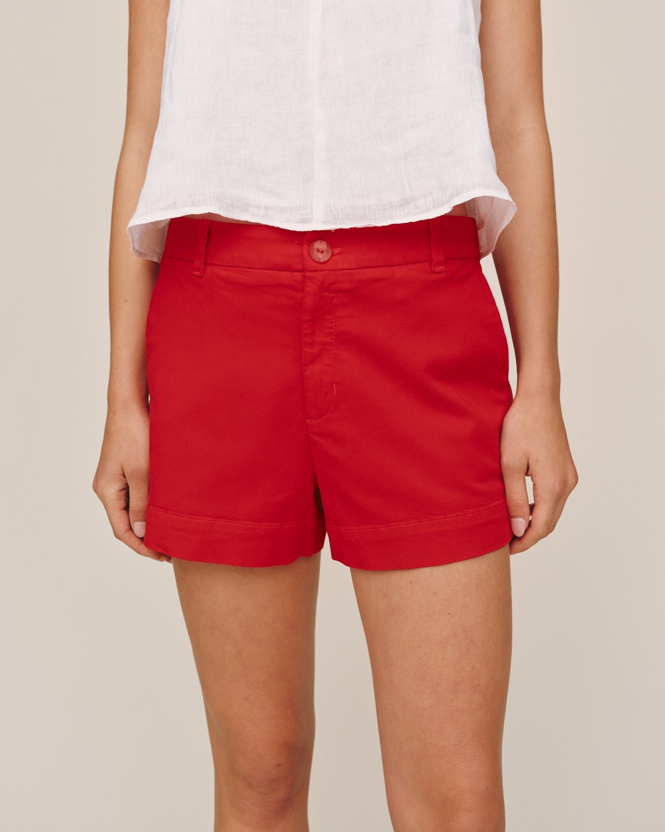 Side Slit Tennis Short - Scarlet Sand – Bella Dahl