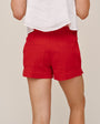 Bella DahlSide Slit Tennis Short - Scarlet SandShorts