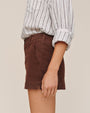 Bella DahlSide Slit Tennis Short - Sienna BrownShorts