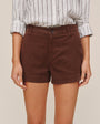 Bella DahlSide Slit Tennis Short - Sienna BrownShorts