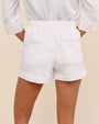 Bella DahlSide Slit Tennis Short - WhiteShorts