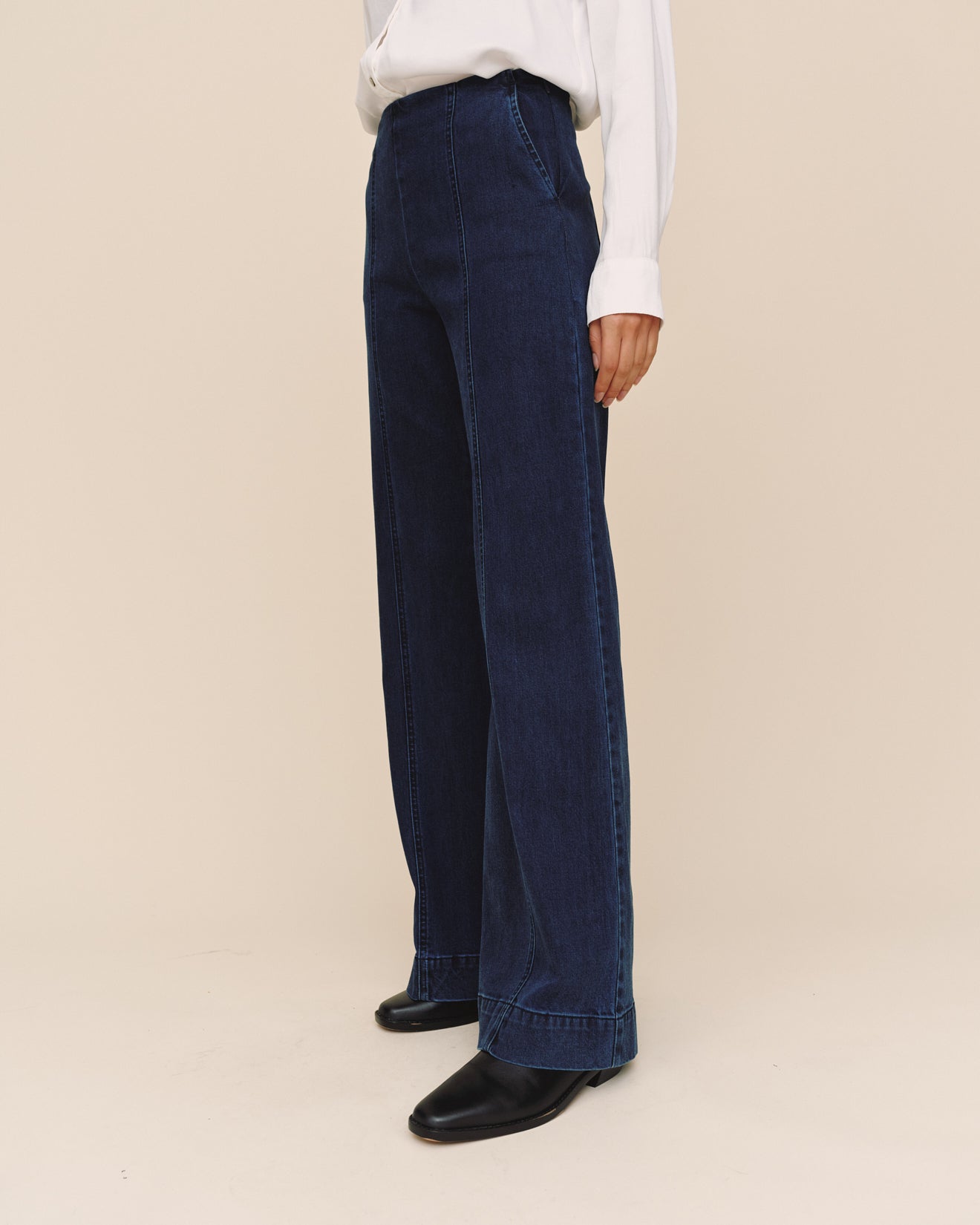 Bella DahlSide Zip Vintage Jean - Midnight Artic WashPants