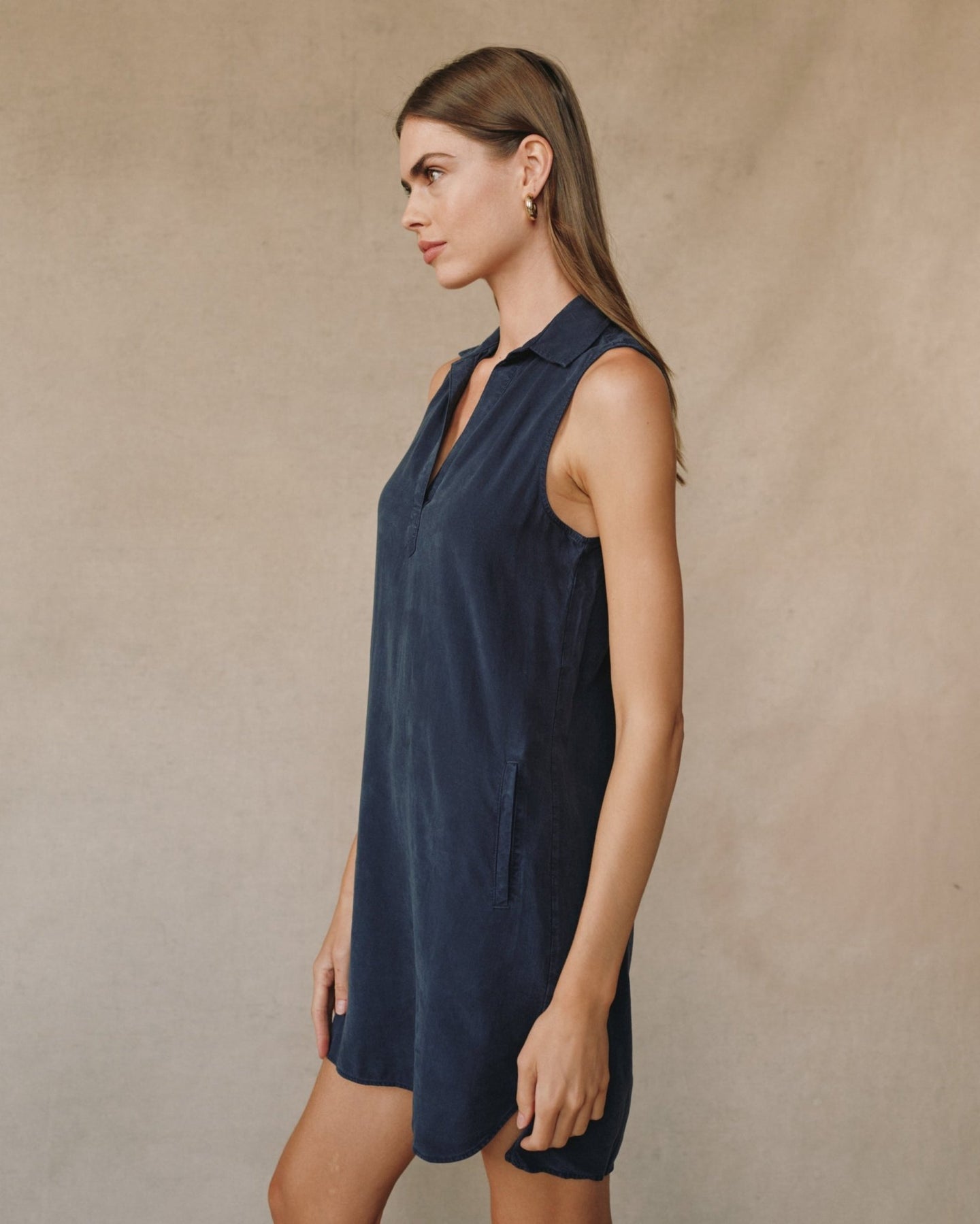 Bella DahlSleeveless A - Line Dress - Endless SeaDresses