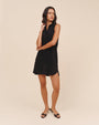 Bella DahlSleeveless A Line Dress - Vintage BlackDresses
