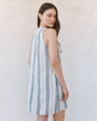 Bella DahlSleeveless Lace Up Mini Dress - Boardwalk StripeDresses