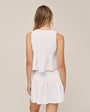 Bella DahlSleeveless Pintuck Top - WhiteTops