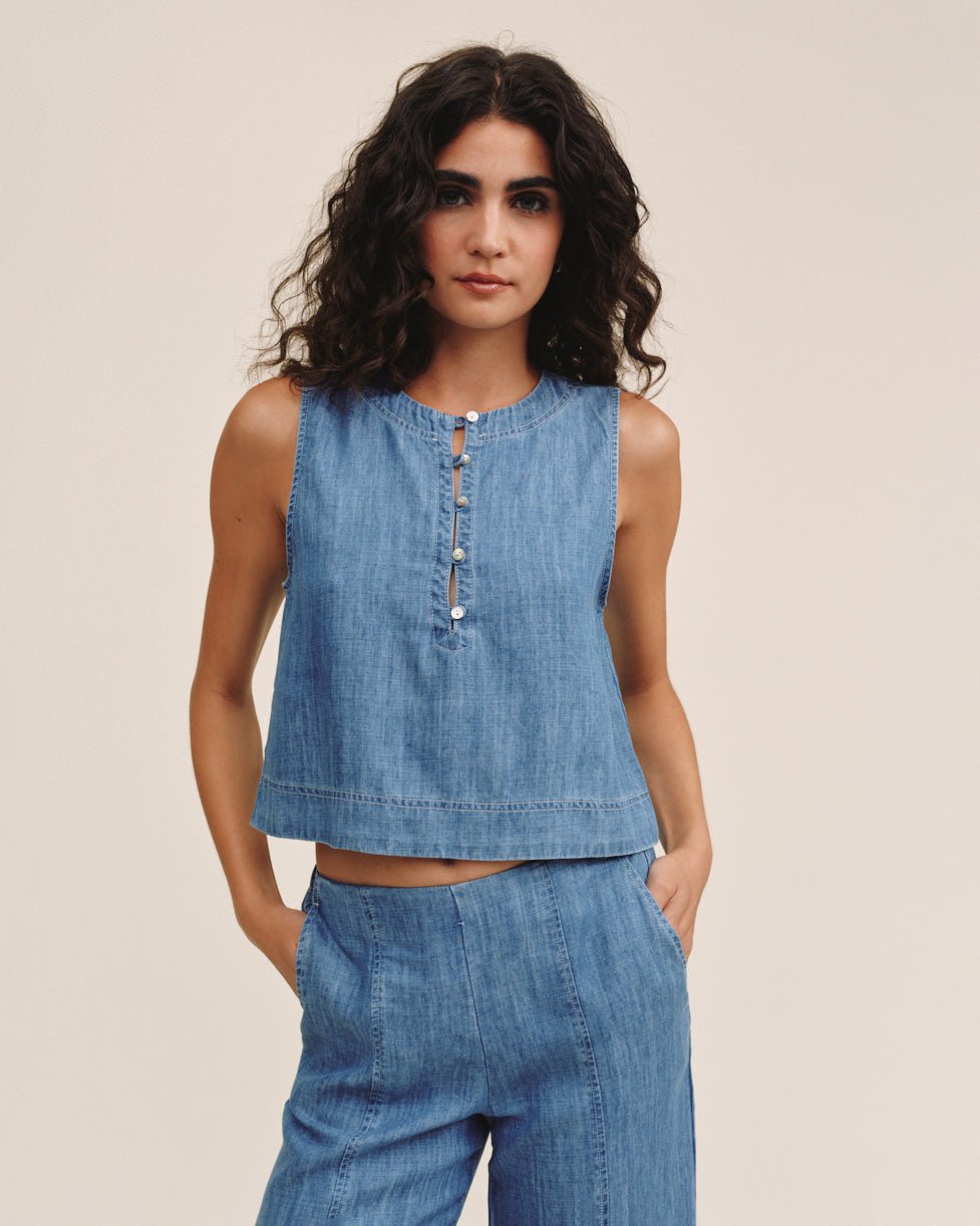 【spick&amp;span】bella dahl デニムシャツ Denim Tops - Bella Dahl