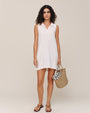 Bella DahlSleeveless Pullover Mini Dress - WhiteDresses