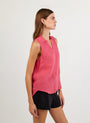 Bella DahlSleeveless Pullover - Spiced HibiscusTops