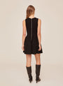 Bella DahlSleeveless Seamed Fit and Flare Dress - BlackDresses