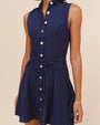 Bella DahlSleeveless Seamed Shirt Dress - Nautical NightDresses