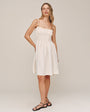 Bella DahlSmocked Dress With Beaded Straps - Sand StoneDresses