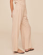 Bella DahlSmocked Waist Wide Leg Pant - Linen SandPants