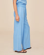 Bella DahlSmocked Waist Wide Leg - Tidal BluePants
