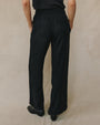 Bella DahlSmocked Waist Wide Leg - Vintage BlackPants