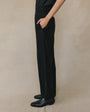 Bella DahlSmocked Waist Wide Leg - Vintage BlackPants