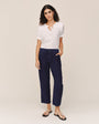 Bella DahlSoft Barrel Zip Front - Nautical NightPants