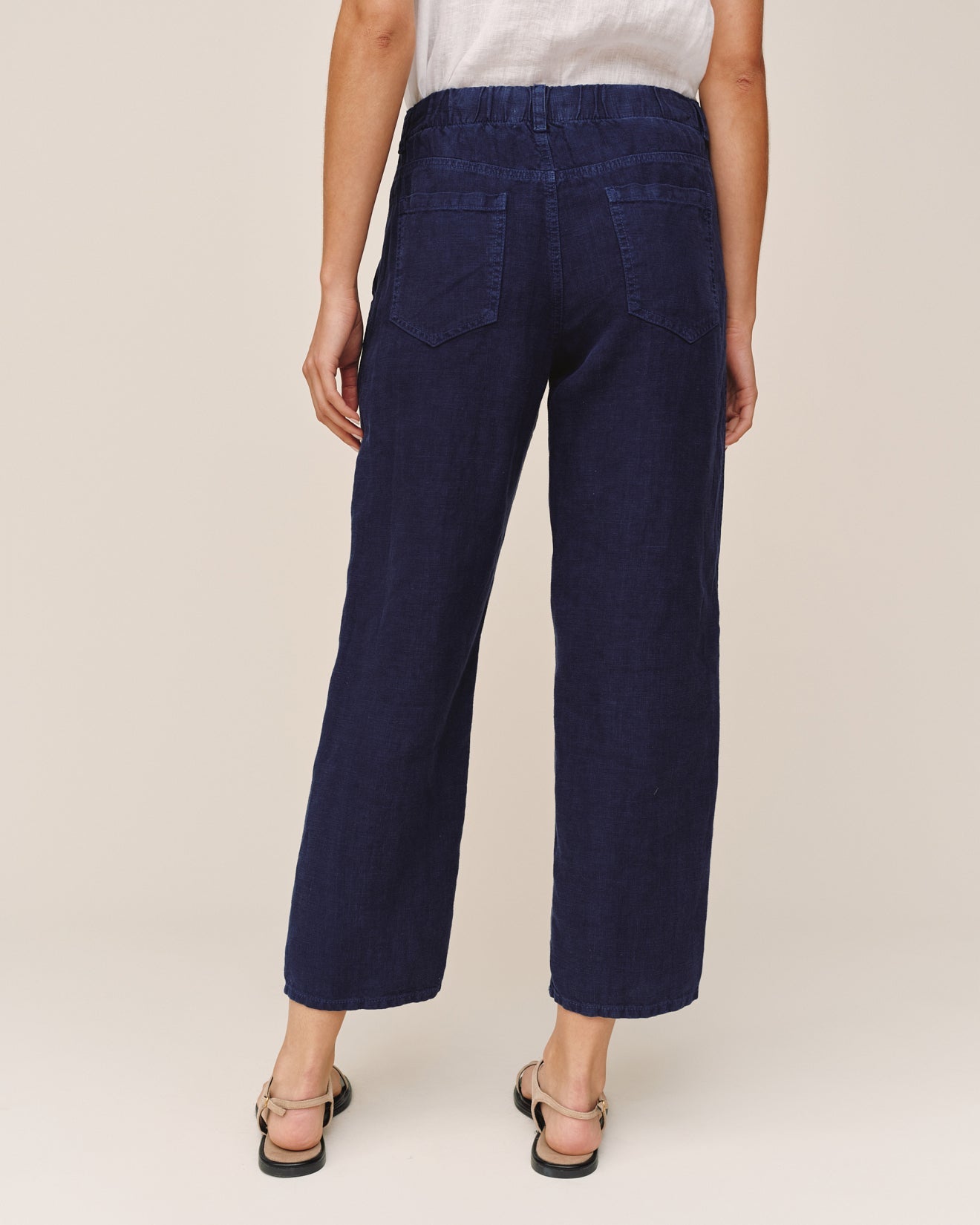 Bella DahlSoft Barrel Zip Front - Nautical NightPants