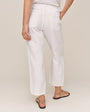 Bella DahlSoft Barrel Zip Front - WhitePants