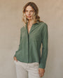 Bella DahlSplit Back Button Down - FernwoodTops