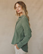 Bella DahlSplit Back Button Down - FernwoodTops