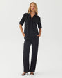 Bella DahlSplit Back Button Down - Vintage BlackTops