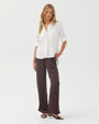 Bella DahlSplit Back Button Down - WhiteTops