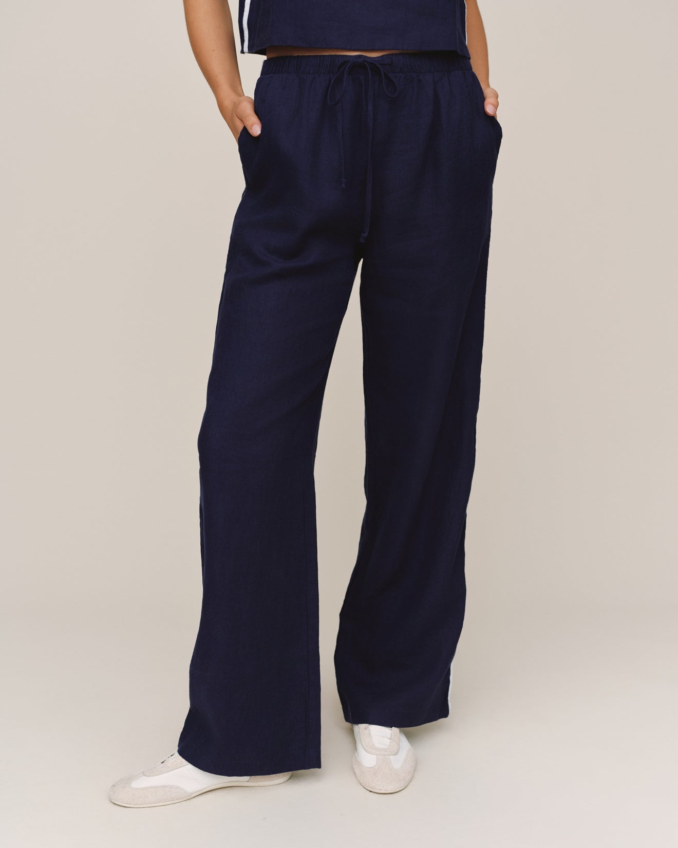 Bella DahlSport Stripe Pant - Nautical NightPants