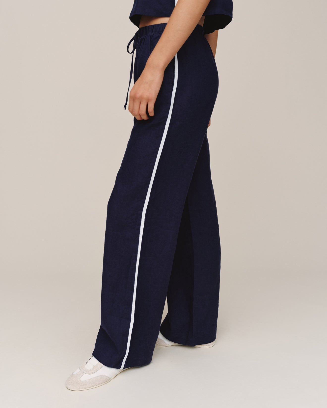 Bella DahlSport Stripe Pant - Nautical NightPants