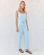 Bella DahlSquare Neck Jumpsuit - Coastal Fade WashJumpsuits & Rompers