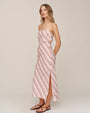 Bella DahlStrapless Bias Maxi Dress - Sunset StripeDresses