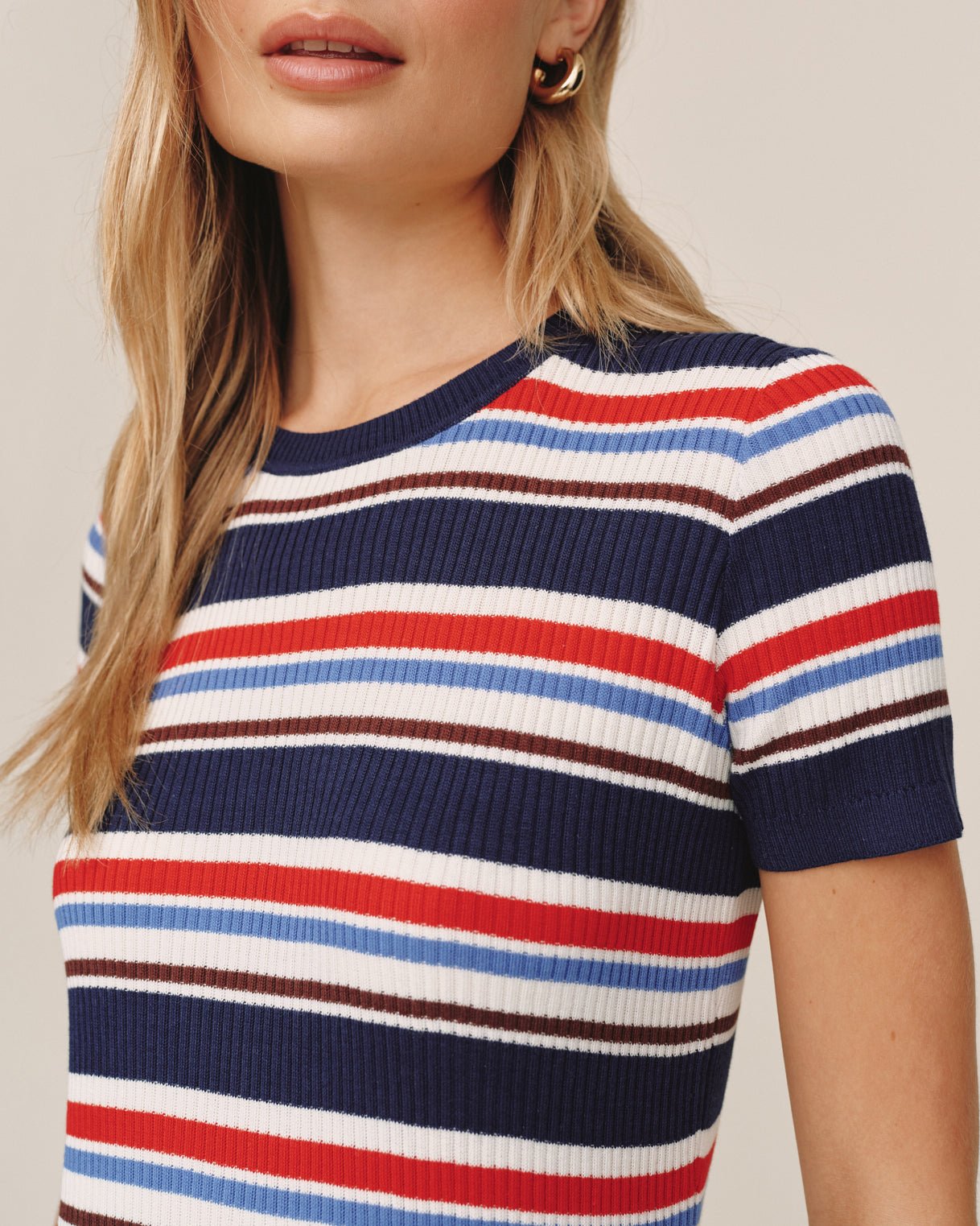 Bella DahlStripe Tee Dress - Seaside StripeDresses