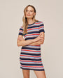 Bella DahlStripe Tee Dress - Seaside StripeDresses