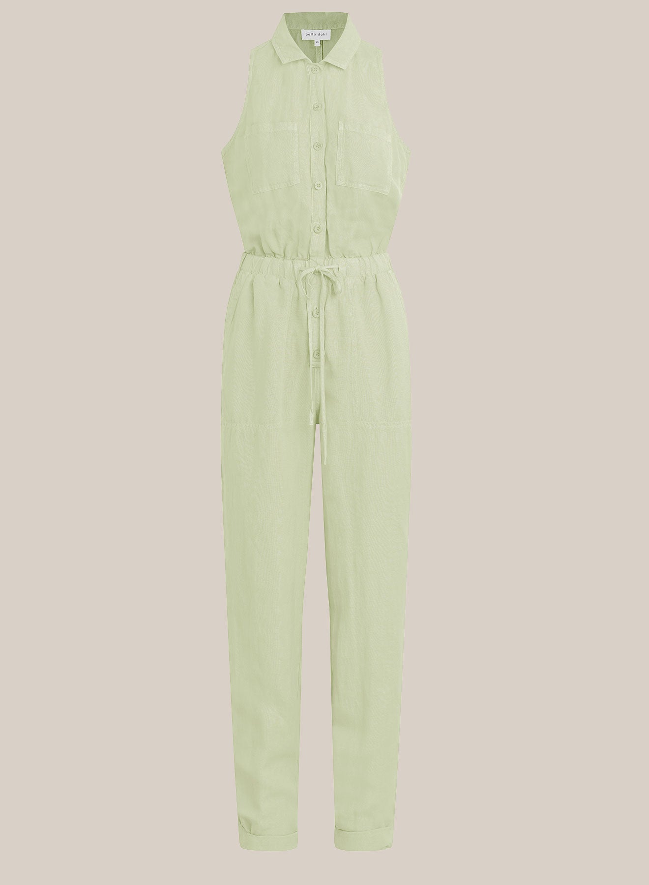 Bella DahlSunday Pocket Jumpsuit - Muted ArmyJumpsuits & Rompers