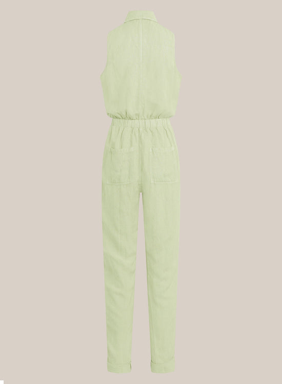 Bella DahlSunday Pocket Jumpsuit - Muted ArmyJumpsuits & Rompers