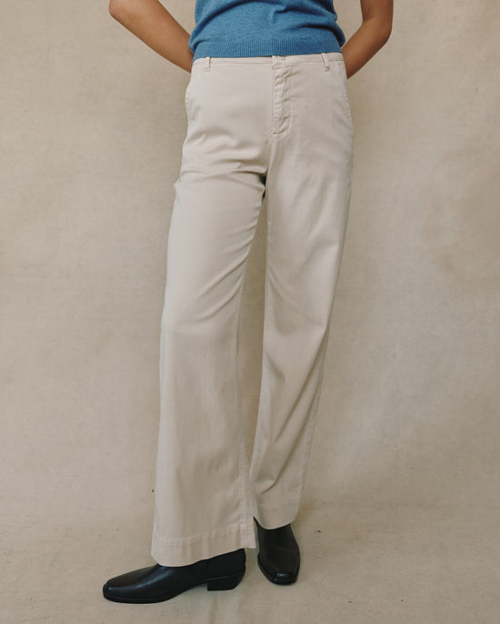 Bella Dahl Sydney Wide Leg Pant - Moon Stone View 2