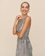 Bella DahlTank Slip Dress - Silver Distress FoilDresses