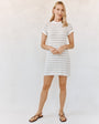 Bella DahlTee Shirt Dress - Sand StripeDresses