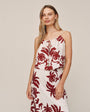 Bella DahlTie Front Cami - Island Damask PrintTops