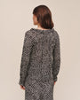 Bella DahlTie Neck Ruffle Top - Sketched Stars PrintTops