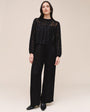 Bella DahlTripled Pleated Wide Leg - BlackPants