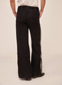 Bella DahlTrouser Jean With Side Stripe - Vintage Black WashPants