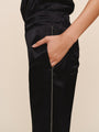 Bella DahlTrouser With Beaded Piping - BlackPants