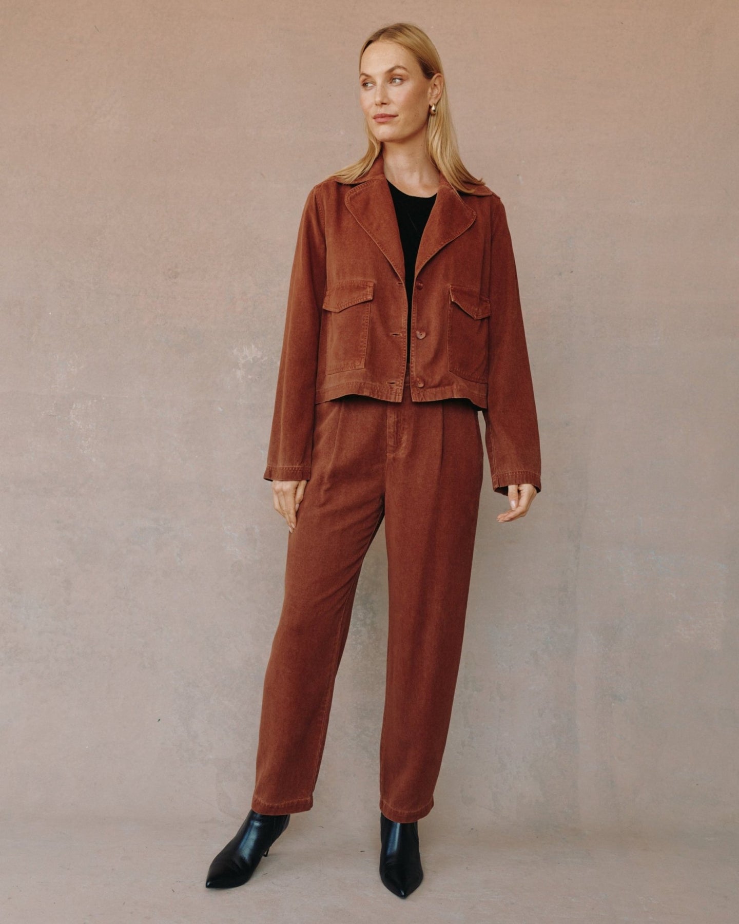 Bella DahlUtility Crop Trench - Honey oakCoats & Jackets