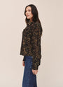 Bella DahlUtility Pocket Button Down - Ditsy Camo PrintTops